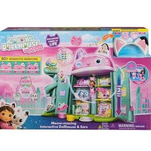 Gabby’s Dollhouse Movie edition Interactive Dollhouse w Interactive Ears
